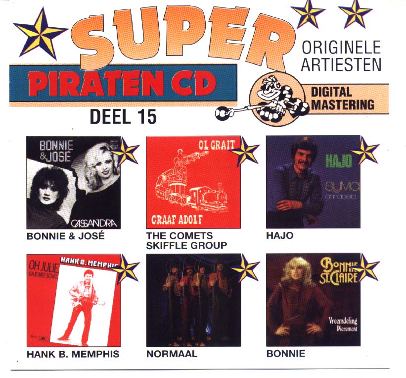 Super Piraten Cd Deel 15 : Front